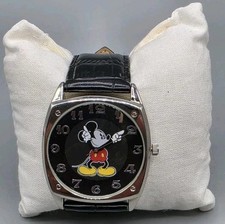 Walt Disney Parks Mickey Mouse 40mm Black Dial Rotating Arms Watch