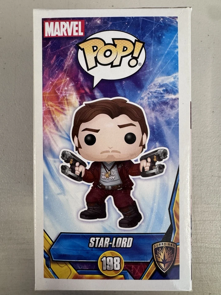 Star-Lord 198 ~ Marvel: Guardianes de la Galaxia (GOTG) Vol. 2 ~ Vinilo Funko Pop Foto 4 de 4