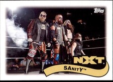 2018 Topps WWE Heritage #TT-18 SAnitY Tag Teams and Stables