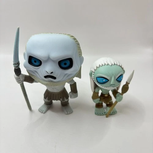 Funko Pop! Game Of Thrones White Walker #06 & Series 1 Mystery Mini Lot of 2 OOB