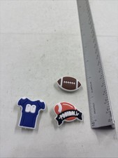 Croc Jibbitz- Football - 3 Pk