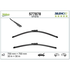 Valeo Scheibenwischer Set vorne 1916366 2026761 DT1117528AC 1916360 | 230690