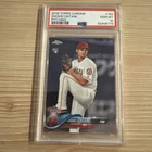SHOHEI OHTANI 2018 TOPPS CHROME ROOKIE PITCHING #150 RC PSA 10 GEM MINT Rookie