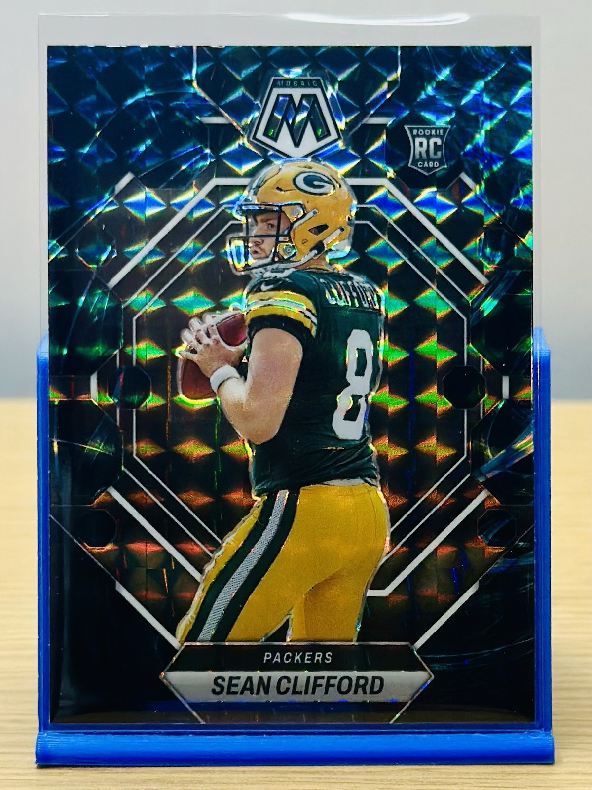 2023 Panini Mosaic Sean Clifford Genesis Rookie QB RC SSP #361 Packers SSP