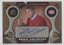 2005 SP Game Used Edition Rookie Exclusives /100 Alexander Perezhogin Auto 0uj7