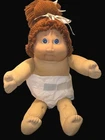 Cabbage Patch Jesmar Girl w/Light Auburn Color Hair- Single Pony & Blue Eyes