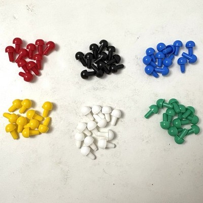 Lot Of Mastermind Game Board And Extra Colored Pegs Not Full Set 1978 Design