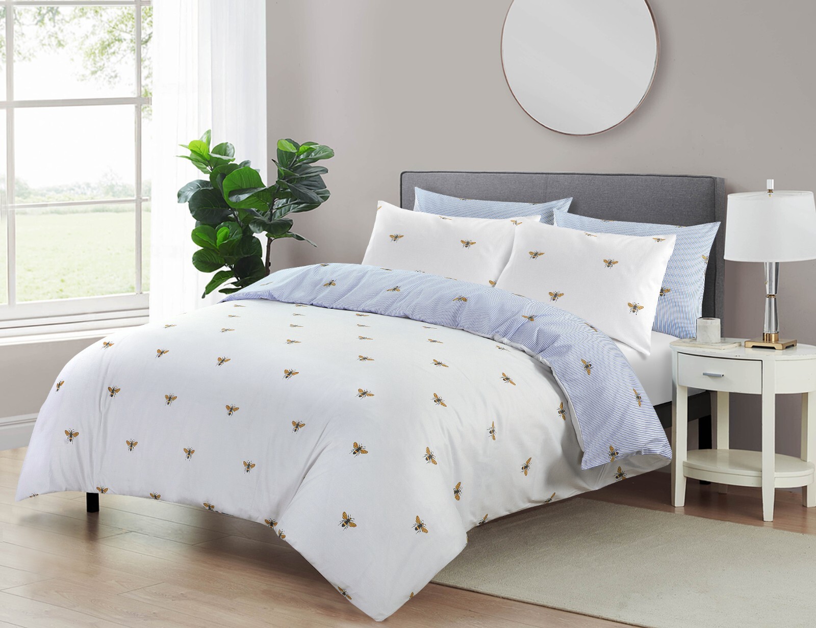DUVET COVER 100% COTTON BEDDING SETS 