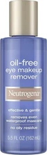2 Pack Neutrogena Oil-Free Gentle Liquid Eye Makeup Remover Solution 5.5 oz