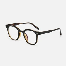TR90 Anti Blue Light Eyeglasses For Men Women Retro Clear Lens Glasses Frames 