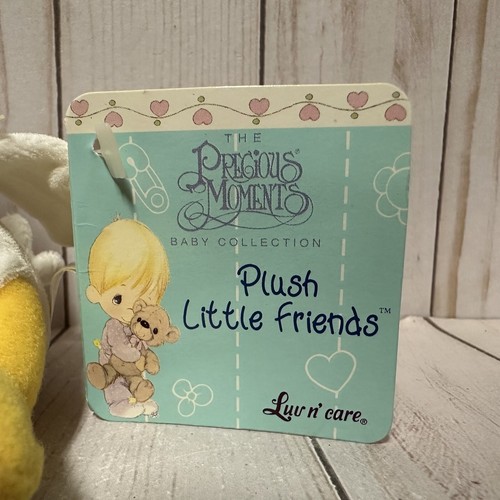 Precious Moments Luv N Care Plush Little Friends Baby Duck Mini 5 Inch NOS - Picture 9 of 11