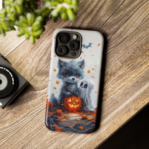 For iPhone / Galaxy / Pixel | Phone-Ink Case - Wolf Ghost Pumpkin Halloween - Picture 39 of 119