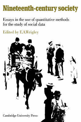 Nineteenth-Century Society Wrigley Paperback Cambridge University Press