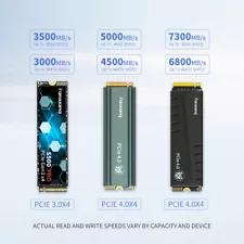Fanxiang SSD 1TB M.2 NVME 2TB 4TB Internal Solid State Hard Drive Game PC Lot