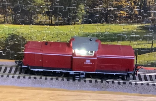 Fleischmann H0 Diesellok  DB, V 100 2075, # 4230, LED-Fahrerhausbeleuchtung
