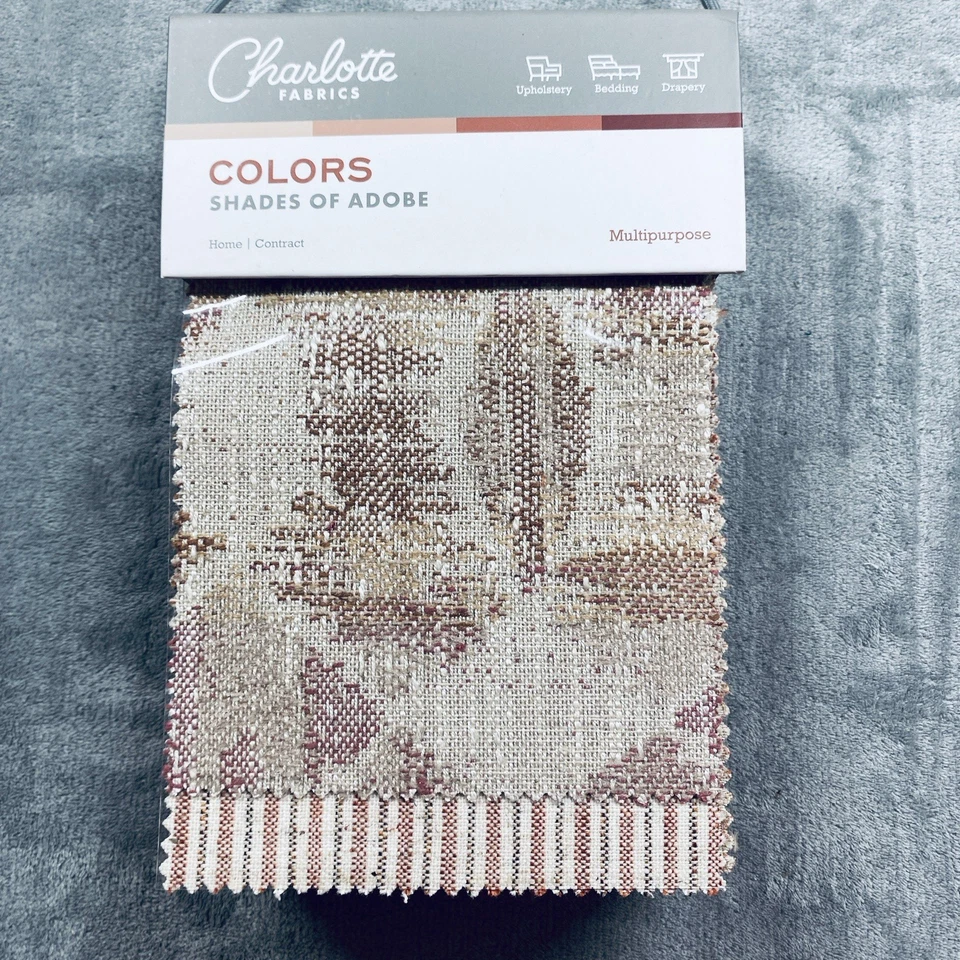 Charlotte Fabrics Shades of Adobe Sample Books Upholstery Bedding Drapery Crafts - Image 2 of 4