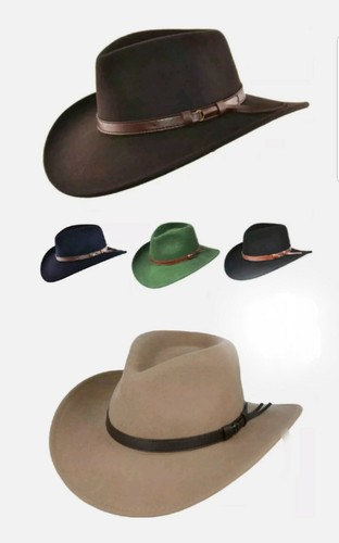 Crushable Cowboy Hat 100% Wool Stetson 