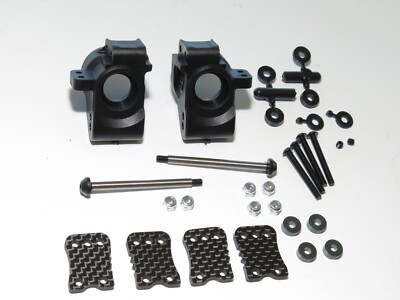 MUGE2028 MUGEN MBX8R ECO 1/8 BUGGY REAR HUBS WITH PINS