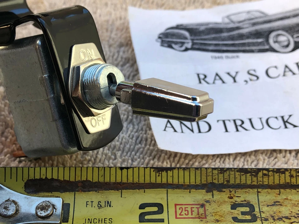 NOVO INTERRUPTOR UNIVERSAL DE METAL SOB O PAINEL! - Imagem 3 de 4