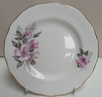Royal Winchester Gillian Pattern Side Plate Pn412 c1984-90 English Bone China