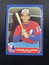 1986 Fleer Update Andres Galarraga #U44 Rookie Card RC NM-MT