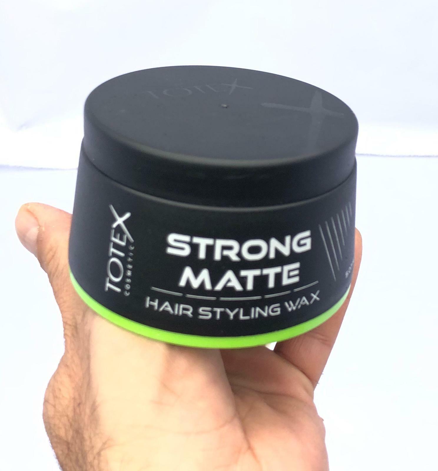 TOTEX HAIR STYLING WAX STRONG MATTE NATURAL LOOK GREEN (2 PCS OFFER) eBay