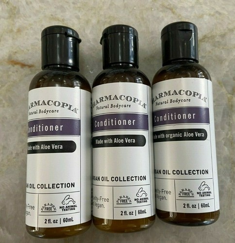3 Balsamo Collezione Olio di Argan Farmacopia Grande Travel Size 60ml 2oz Hyatt - Foto 1 di 2