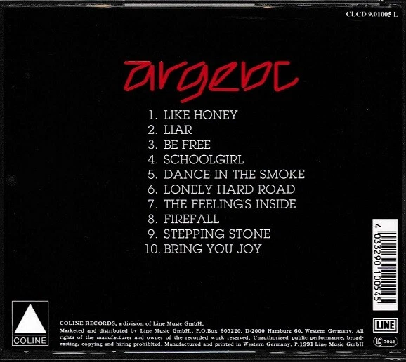 ARGENT / ARGENT * NEW CD 1991 * NEU - Bild 2 von 2