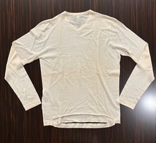 HELMUT LANG vintage OG 100 cashmere cream/off-white crewneck sweater size 50