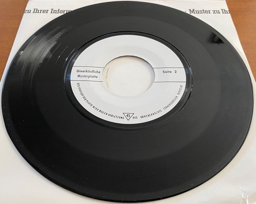 KATE BUSH "Running Up That Hill" RARE GERMAN 7" TEST PRESSING SINGLE PROMO VINYL - Imagen 3 de 7