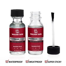 Walker Extreme Hold Glue 0.5 Fl Oz Mens Toupee Hairpiece Wig Liquid Adhesive