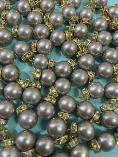 Pearl Beads latkan For designer Suits And Scarfs.(20 beads pp) Beads Buttons - Picture 2 of 6