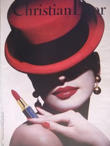 Details About Publicité De Presse Christian Dior Rouge A Lèvres 763 Rouge Mysore Advertising