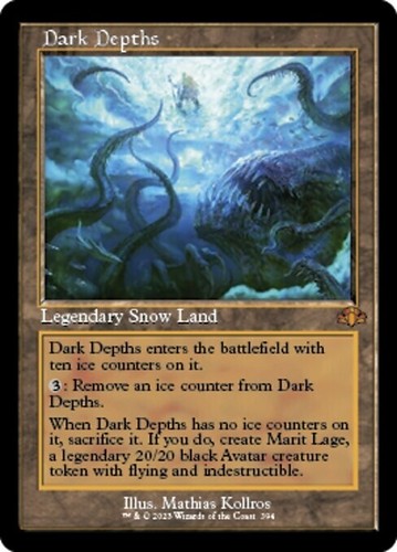 MTG Dark Depths *FOIL* Dominaria Remastered 244/261 NM | eBay