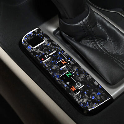 For Toyota Highlander 2014-2018 Genuine Carbon Fiber Gear Shift Lever Panel Trim