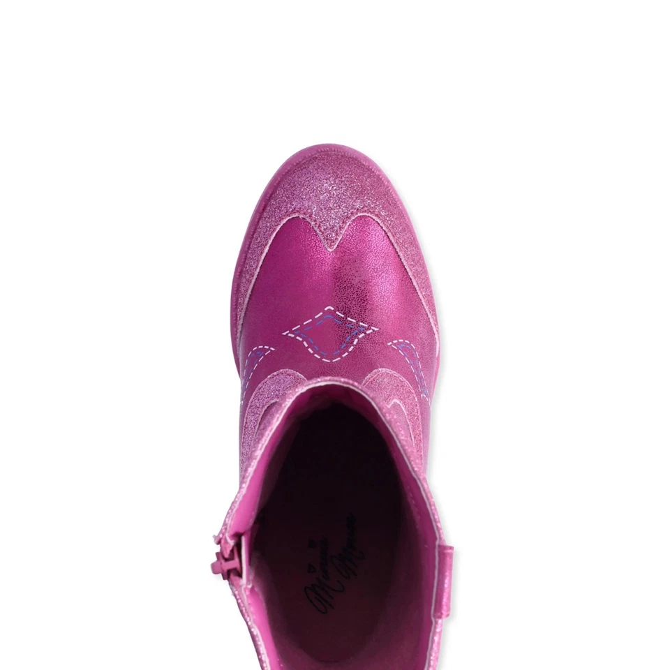 Botas de Vaquero Niñas Minnie Mouse Talla 7 8 9 10 11 o 12 Cuero Sintético Disney Foto 4 de 4