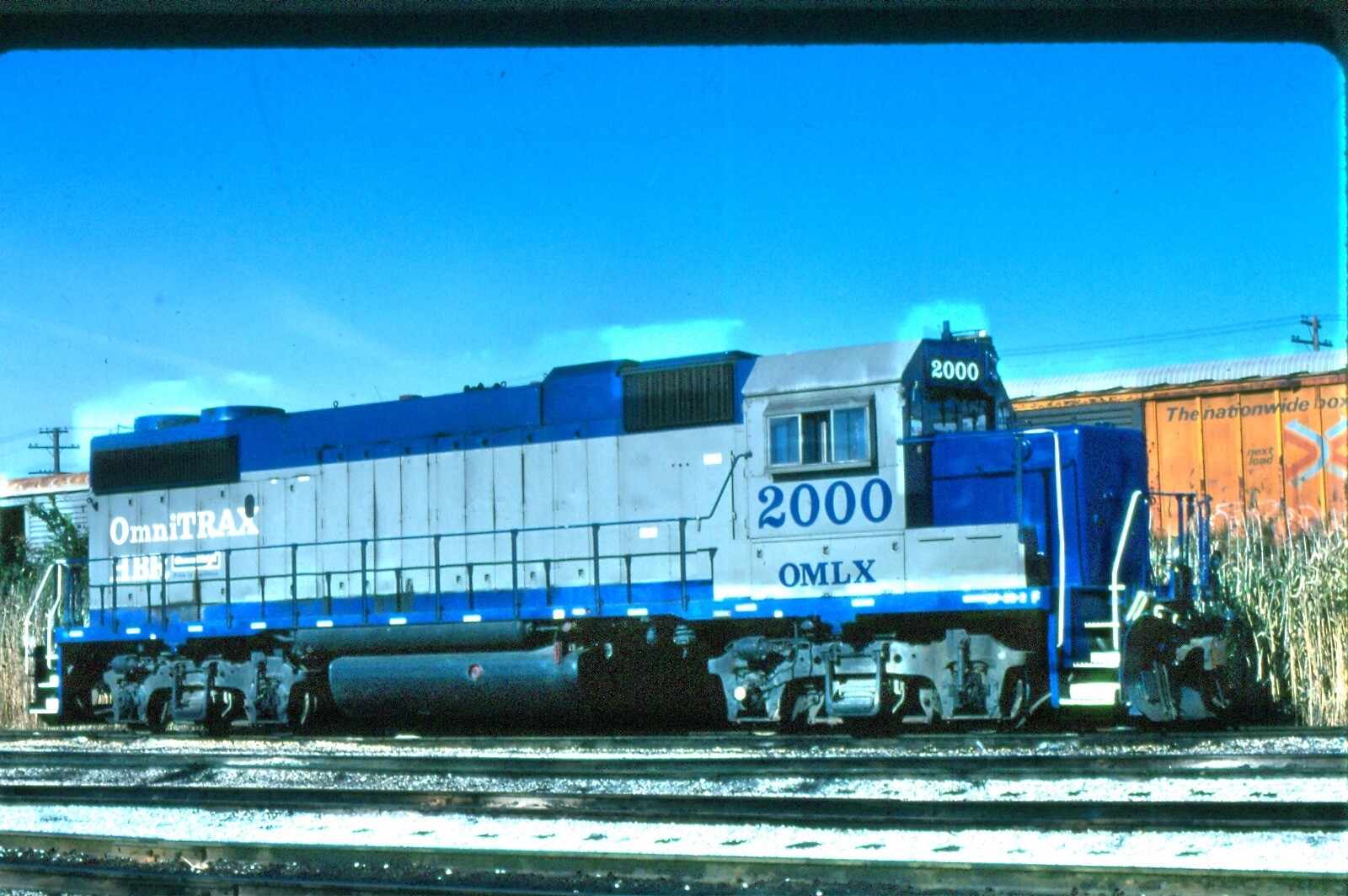 OMLX 2000 GP38-2, Chicago, Il, 09/04; Kodachrome Original | eBay