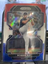 2022 PRIZM RED WHITE BLUE #99 ROBBIE RAY MARINERS