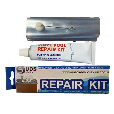 Intex Repair Kit Vinyl Wet Dry Swimming Pool Liner Air Pillows In