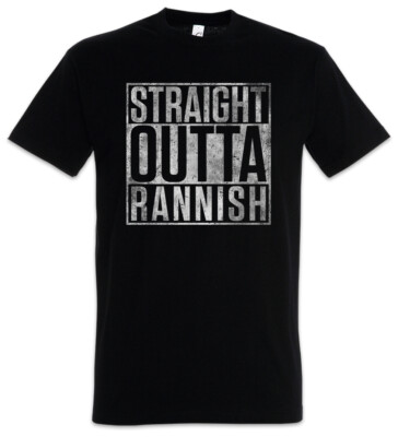 Straight Outta Rannish Herren T-Shirt The Kingkiller Books Fantasy Chronicle