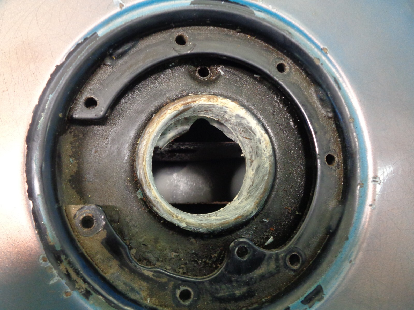 1989 Kawasaki ZX7 Ninja gas fuel tank (DENTS) zx7r 89 90 eBay