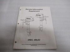 PM226 1998 Johnson Evinrude Service Information Supplement Manual P/N CR97-50