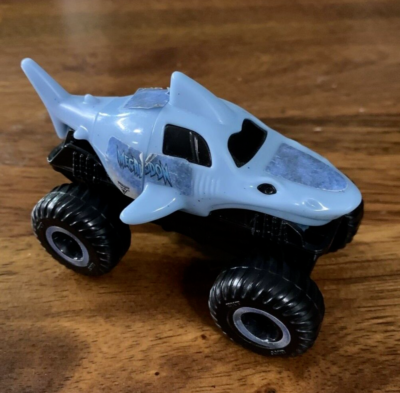 #ad #ad Monster Jam Toy Truck Megalodon Shark Mini Truck 2019 Feld Motor Sports $9.99