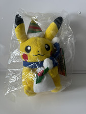 Japanese Pokemon Center 2013 Christmas Pikachu Pokemon Plush