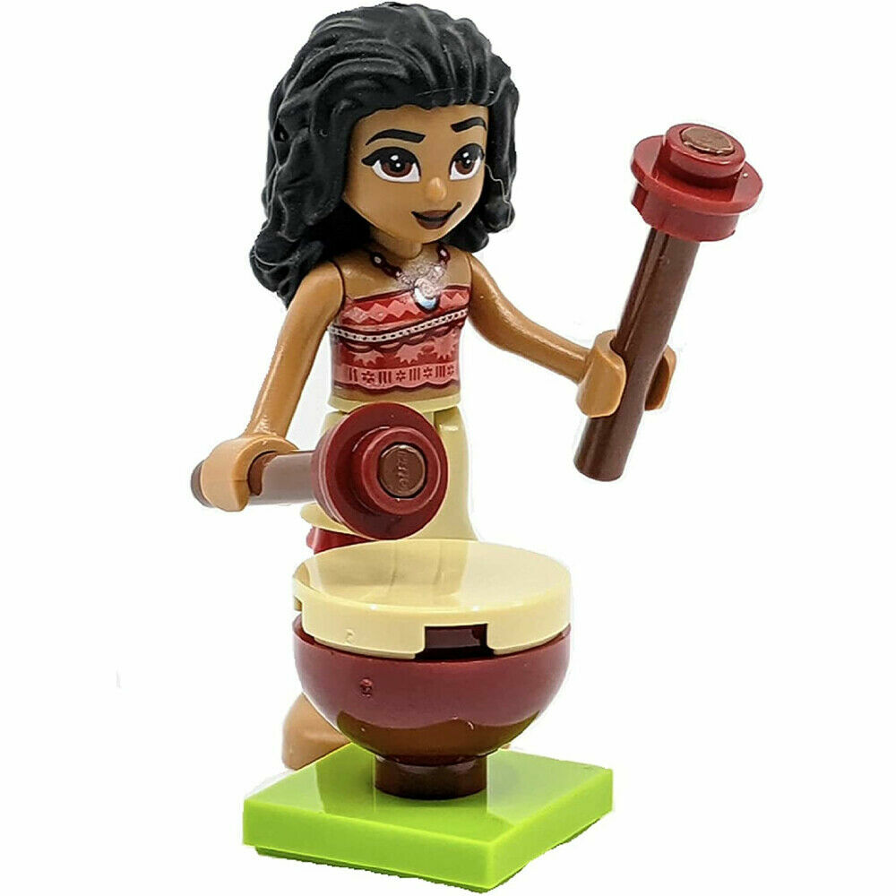 LEGO Disney Princess Moana With Jungle Drum and Pua Pig Sea