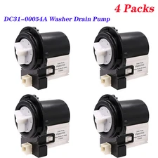 4packs DC31-00054A 62902090 Washer Drain Pump Replaces DC31-00016A AP4202690