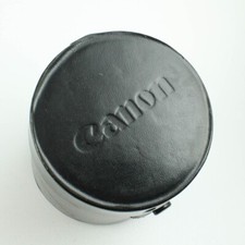 Canon Vintage Leather Snap Lens Case - Interior 3 1/4/ 2 13/16" Diameter