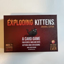 Exploding Kittens Card Game Family Original Edition Age 7+ Original Edition