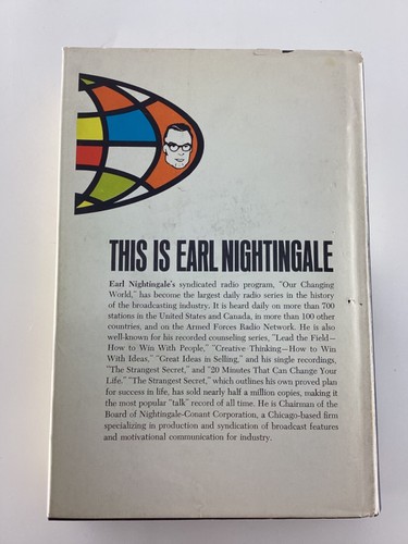 Earl Nightingale, This Is Earl Nightingale. 1st Edition HC/DJ, 1969. GOOD! - Picture 13 of 13