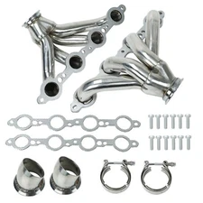 For LS1 LS2 LS3 LS6 LS9 4.8L 5.3L LS SS Hugger Manifold Headers Swap Conversion